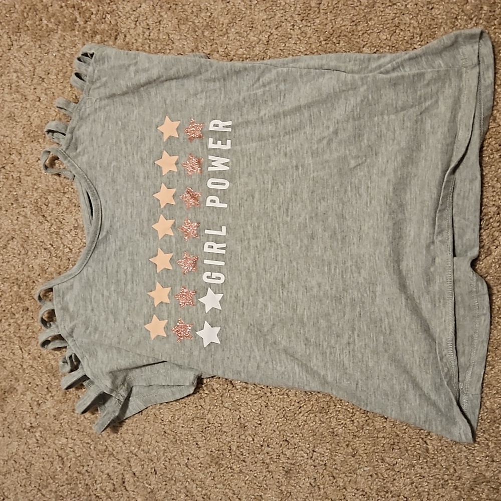 Ideology girl power cut out shirt